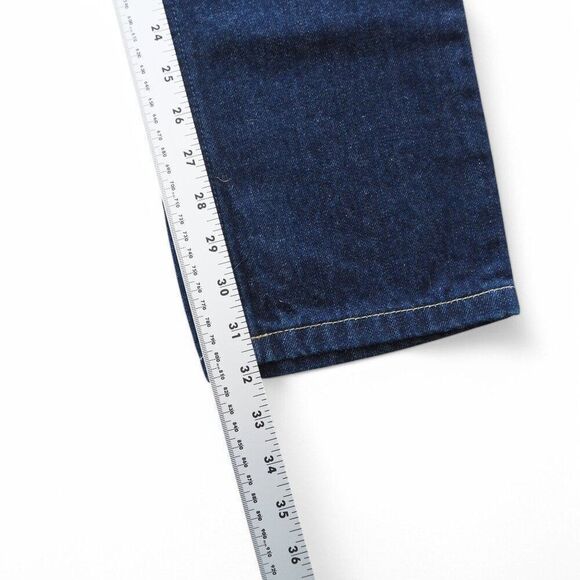 Tommy Jeans Vintage Y2K Straight Leg 5 Pocket Dark Wash Jeans Junior 5 - Picture 10 of 13